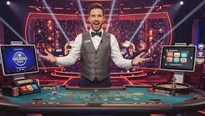 Antarmuka permainan slot dan dealer langsung angkatoto138
